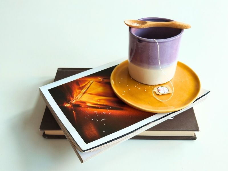 Tazza mug viola violetta